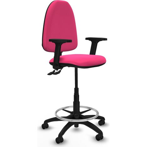 Piqueras y Crespo B2D01RP Chaise de Bureau Rose Confortable