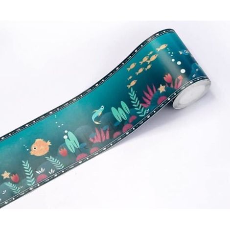 Frise Murale Adhesive - Noname - 10 x 500 cm - PVC - Motif enfant - Adhésif (1/4)