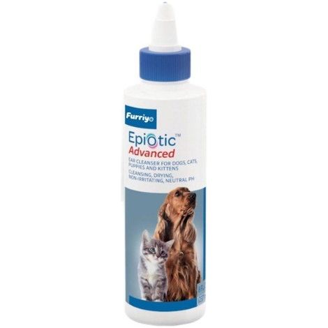 Furriyo Ear Cleaner for Pets – Cleans ear canals and removes earwax. Ear care spray for dogs and cats. (1/5)