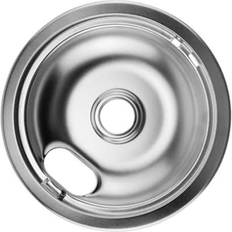 Plateau d'égouttement d'huile de rechange pour cuisinière électrique, brûleur en acier chromé, bac récupérateur de graisse, bol récupérateur de graisse, bol résistant à la chaleur, nettoyant de (1/5)