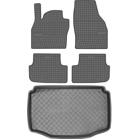 Set di tappetini in gomma per auto e tappetino per bagagliaio per Seat Arona Crossover del 2018 (1/5)