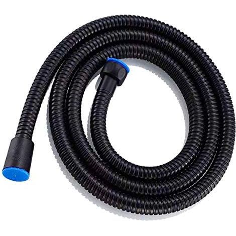 COZEVDNT Manguera de ducha, tubo de ducha de acero inoxidable de repuesto de 1,5 m, manguera impermeable y antitorceduras, interfaz universal estándar (G1/2") para la mayoría de los accesorios de duc (1/4)