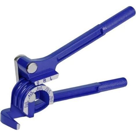 Cintreuse de Tubes Manuelle, Cintreuse de Rayon de Tuyaux, cintreuse Tube Cuivre, 180° Outil de Cintrage, cintreuse Manuelle de Cintrage pour Tubes en Cuivre Aluminium 1/4'' 5/16'' 3/8'' (1/5)