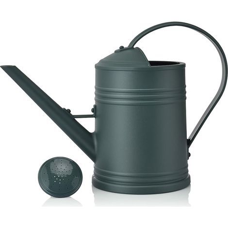 Arrosoir en plastique pour plantes d'intérieur et fleurs de jardin extérieur - Arrosoir pour plantes d'intérieur avec tête d'arrosage,2L,vert (1/5)
