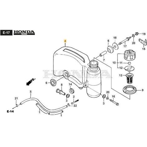 SERBATOIO BENZINA ORIGINALE STIGA - 118552046/0