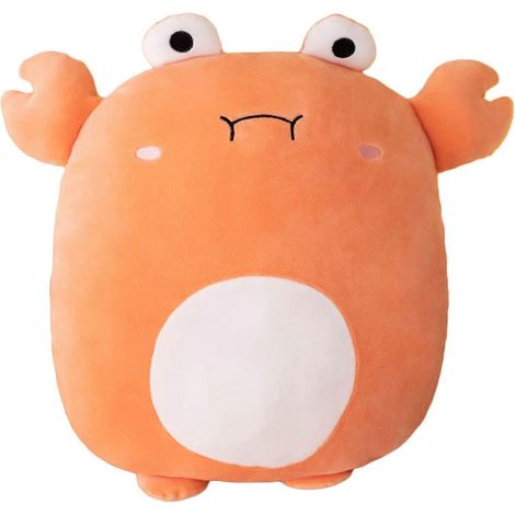 Krabben-Plüschkissen, 40 cm, Kawaii-Krabben-Plüschtier, ideales Geschenk zur Dekoration eines Kinderzimmers, zum Geburtstag oder zum Valentinstag. (1/5)