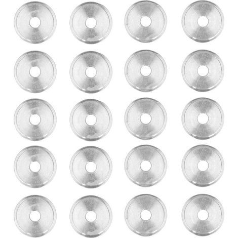 20 Pièces Bagues de Réduction en Alliage d'Aluminium pour Robots, Diamètre Extérieur 14mm, Réducteurs d'Alésage 4904-0004-0014 (1/5)