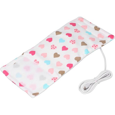 Chauffe-biberon USB de voyage, chauffe-repas portable avec thermostat et fermeture éclair pour poussette et extérieur. (1/5)