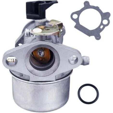 Rasenmähervergaser für Briggs & Stratton 122H02 127702 für Quantum-Motoren, Vergaserdichtungssatz 498965 698056, Motorradvergaser-Ersatzteile