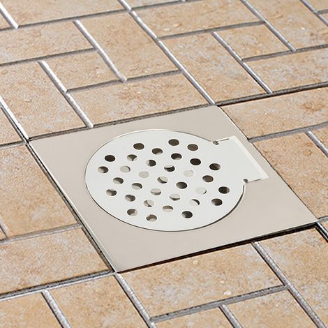 Caniveau de douche linéaire long en acier inoxydable pour salle de bain (1/5)