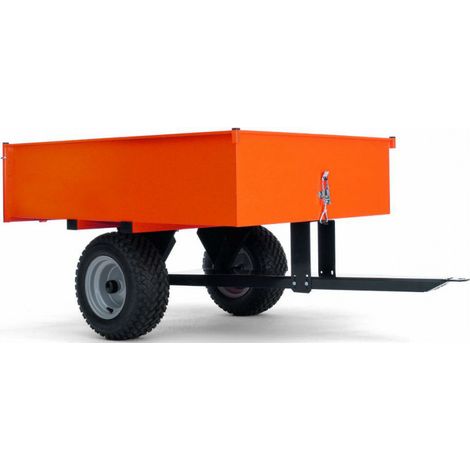 Carro Profi para riders y tractores Husqvarna cargas de hasta 225 kg
