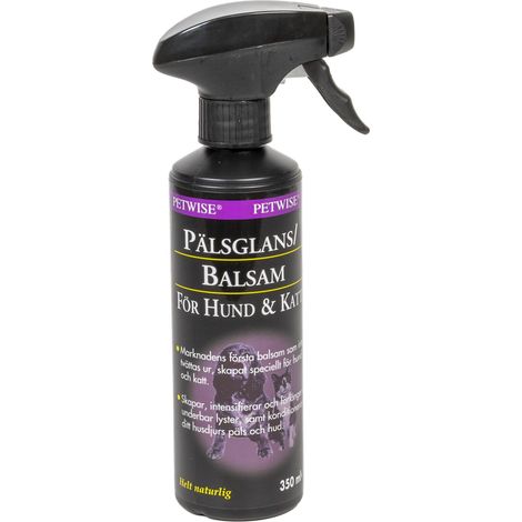 PETWISE - Pälsglans/Balsam Hund & Katt - 350 ml