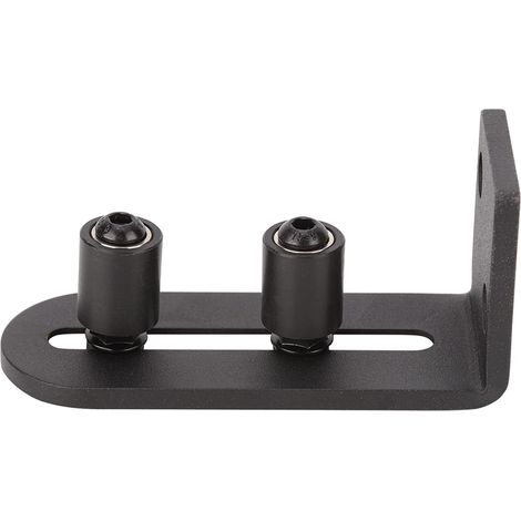 Guide de sol pour porte de grange coulissante acier carbone (1/5)