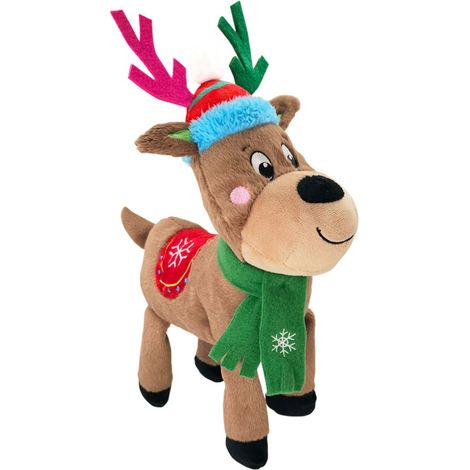 Nobby Hundespielzeug Xmas Plüsch Rentier Ausgestopftes Spielzeug (1/2)