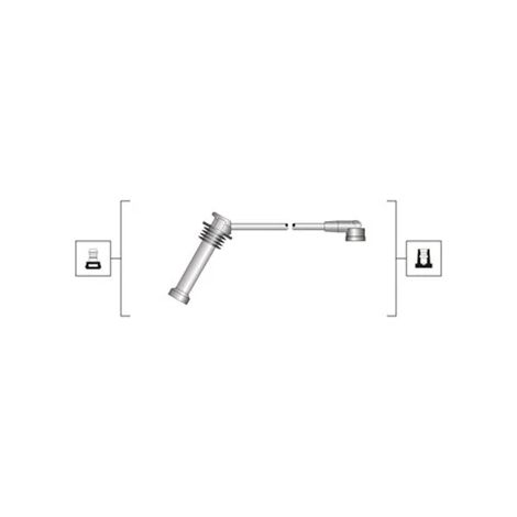 Kit de câbles d'allumage Magneti Marelli 941319170007 FORD