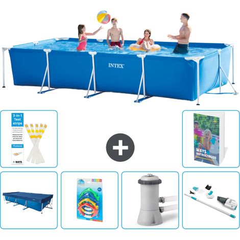 Rechteckiger Frame Pool - 450x220x84 cm - 7-teilig S68