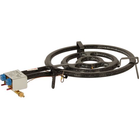 Réchaud paella pro 50 cm avec thermocouples pour gaz naturel