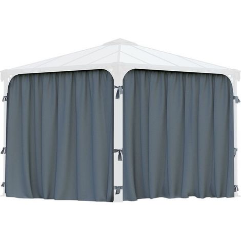Canopia Cortinas Para Cenador Palermo / Martinique / Milano 3.7X2.2 m (1/5)