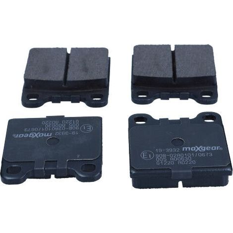 Kit de plaquettes de frein, frein à disque MAXGEAR 19-3932 VOLVO 272407 8628240