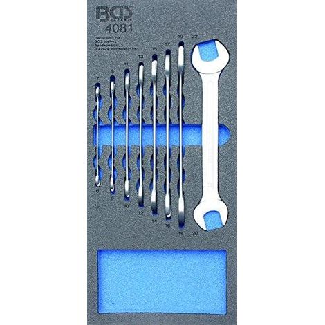Llaves y dados bgs technic cromo vanadio 6x7 a 20x22 mm