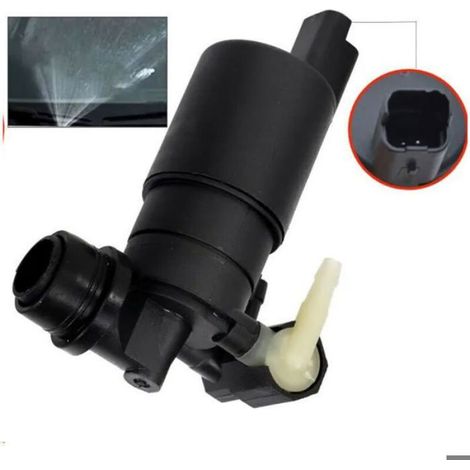 Pompe Lave-Glace Avant Arrière - 12 V - Compatible Peugeot 106 à 5008 et Partner Tepee Combi - 1 Pièce (1/5)