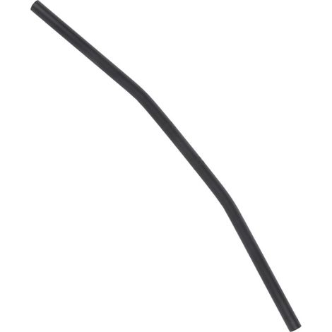 Manubrio curvo retrò per moto Crezuo da 7/8 di pollice (22 mm), nero-Crezuo