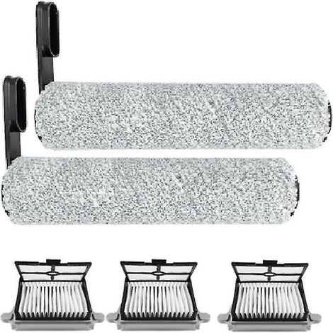 Spazzola a rullo di ricambio per la spazzola principale e filtro HEPA per la lavasciuga pavimenti a LED Floor One Pro/Floor One 2.0 Pro. (1/5)