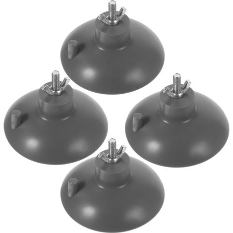 Lot de 4 Ventouses en PVC pour Pieds de Friteuse Industrielle Fixateurs Antidérapants pour Équipements de Restauration Commerciale Ventouses à Frites Robustes Adaptées aux (1/5)