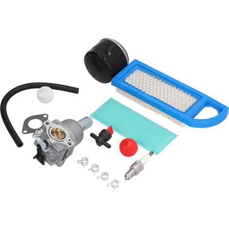 Kit de Filtre à Carburateur et Filtre à Air pour Tondeuse à Gazon - Compatible Nikki 31H777 31C707 31P777 21B000 21B807 - Ensemble Complet avec Carburateur, Filtres et Pièces en Alliage d'Aluminium (1/4)