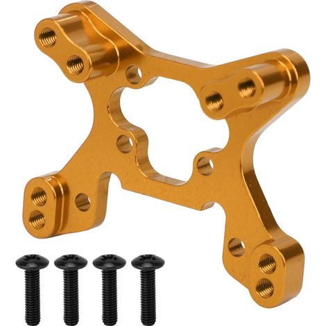 Tours de choc avant en alliage d'aluminium pour voiture de rallye Monster Truggy LC 1/14 (1/5)