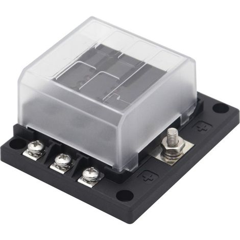 Support de boîte de bloc de lame à 6 voies avec indicateur LED, 16 fusibles pour automobile, voiture, camion, bateau, RV, Van 12V 24V (1/5)