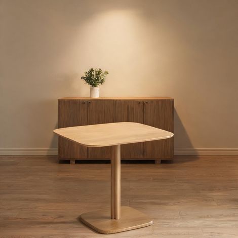 Table de salle à manger en kautschukholz 70 x 70 x 75 cm (1/5)