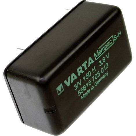 Varta Mempac 3/V150H Batteria ricaricabile a bottone Mempec NiMH 150 mAh 3.6 V 1 pz.