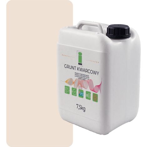 Imprimación de cuarzo para yeso de silicona, 7,5 kg, beige claro F442 (1/5)