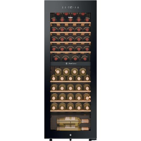 Haier Wine Bank 50 Serie 3 HWS56GDG Cantinetta vino con compressore Libera installazione Nero 31 bottiglia /bottiglie