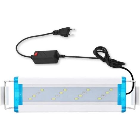 LED Aquarium Lighting, LED Aquarium Lamp, 18-58 cm, Very Thin LED Lamp for Aquariums for Lighting