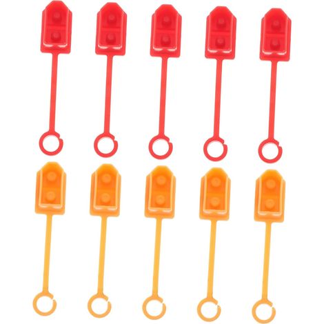 Cache-prises Xt60 Protection Solide L'oxydation Poussière Lot de 10 en Plastique pour eurs de Batterie, pour Modèles Rc (1/5)