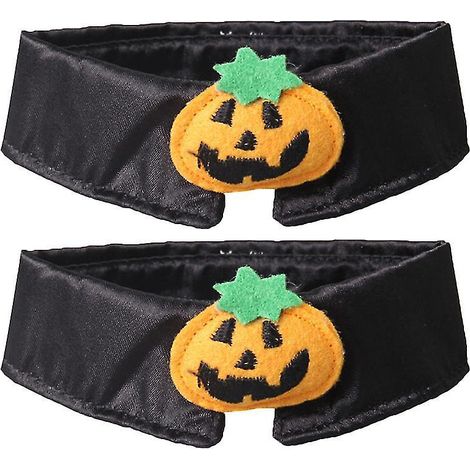 Lot de 2 colliers d'Halloween pour chat (1/3)