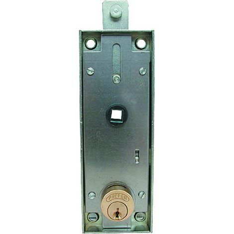 1PZ SERRATURA PER PORTA BASCULANTE ART. B551 cilindro tondo