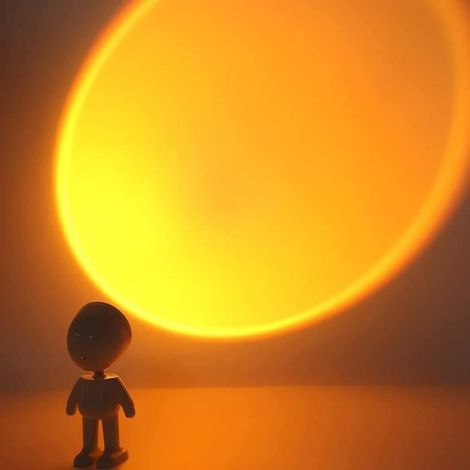 Lampe - - Coucher de soleil - LED - Tactile - 360 degrés (1/4)