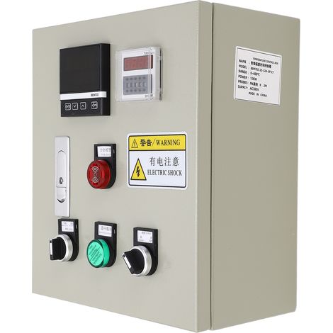 Integrierter PID-Temperaturregler mit intelligentem Thermostatgehäuse und M6 2M Thermoelement, 3-phasig, 15 kW, 380 V AC (1/5)