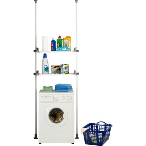 Etagère extensible pour lave-linge et WC (1/5)