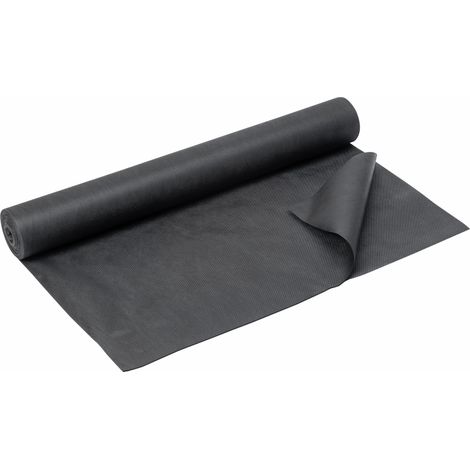 Meister Unkrautvlies 15 x 2 m 100 g/m² schwarz atmungsaktiv gegen Unkraut Frost Wärme (1/5)