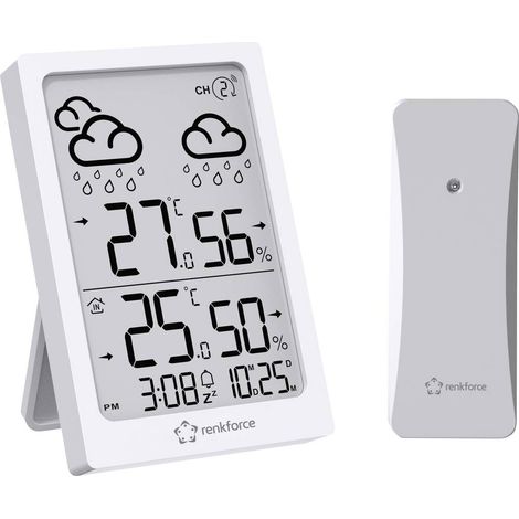 Renkforce RF-6416472 RF-6416472 Stazione meteo digitale senza fili Numero di sensori max. 1 pz. (1/5)