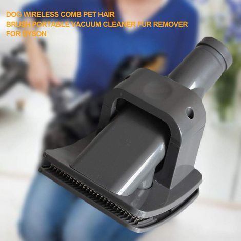 Spazzola per cani, pettine senza fili, pulitore portatile di peli di animali per aspirapolvere Dyson V6 V7 V8 (1/4)