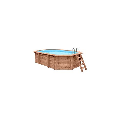 Piscina in legno fuori terra JARDIN 563