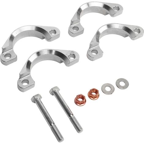Kit de réparation de bride d'échappement 50 mm de diamètre en acier au carbone haute résistance 82007050 pour E24 E32 E34 E39 (1/5)