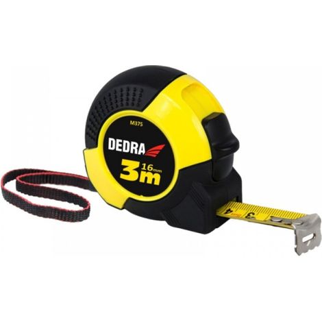 metro a nastro dedra m375 autobloccante custodia gomma
