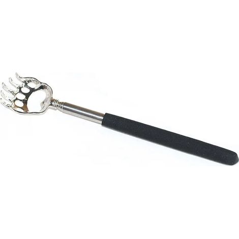 Filiyano – masseur en métal léger – lot x1 en acier inoxydable rétractable, multi-tailles et multicolore, jouet à chatouiller pour le dos, masseur en