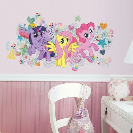 Sticker mural XL My Little Pony (1/2)